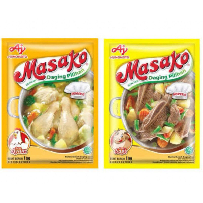 

masako ayam sapi penyedap ajinomoto 1 kg horeka