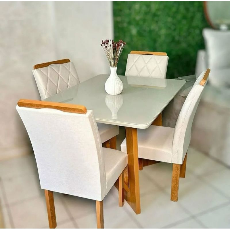 set kursi makan sofa// meja makan minimalis