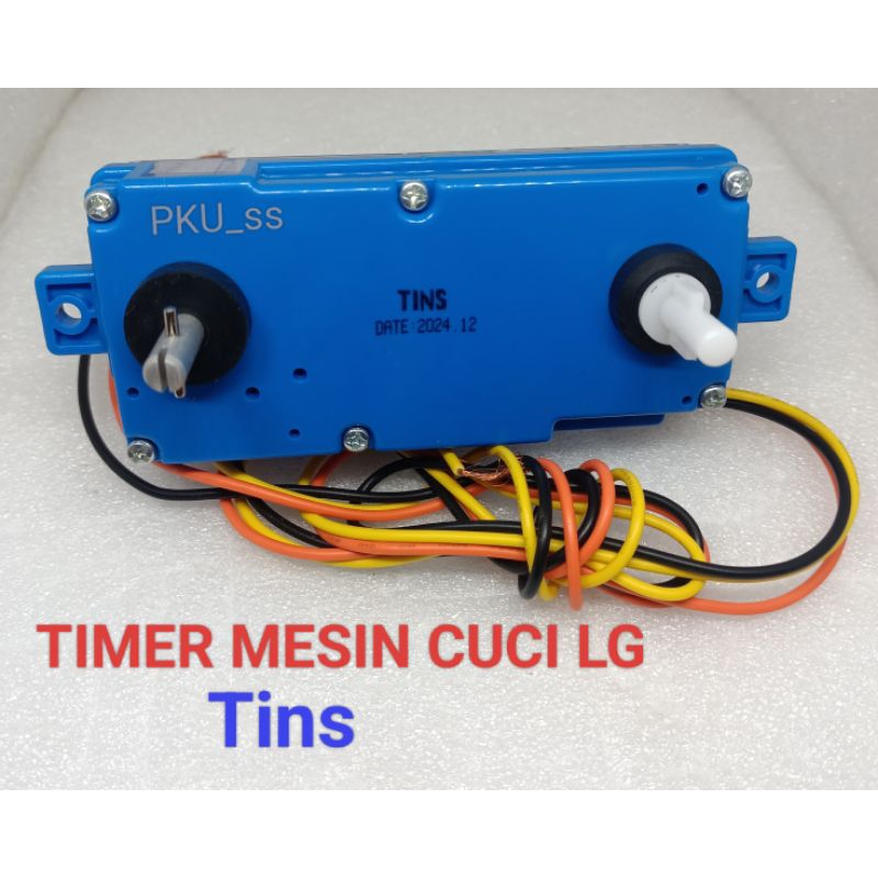 TIMER WASH MERK TINS MESIN CUCI LG DUA TABUNG / TIMER DOUBLE 2 IN 1 / TIMER PENCUCI MESIN CUCI LG