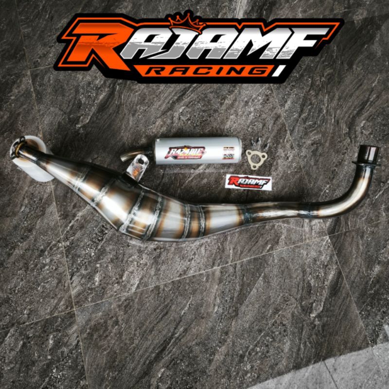 Knalpot BM Power Fizr Alfa Sigma Original R474MF Rajamf kolong BM power