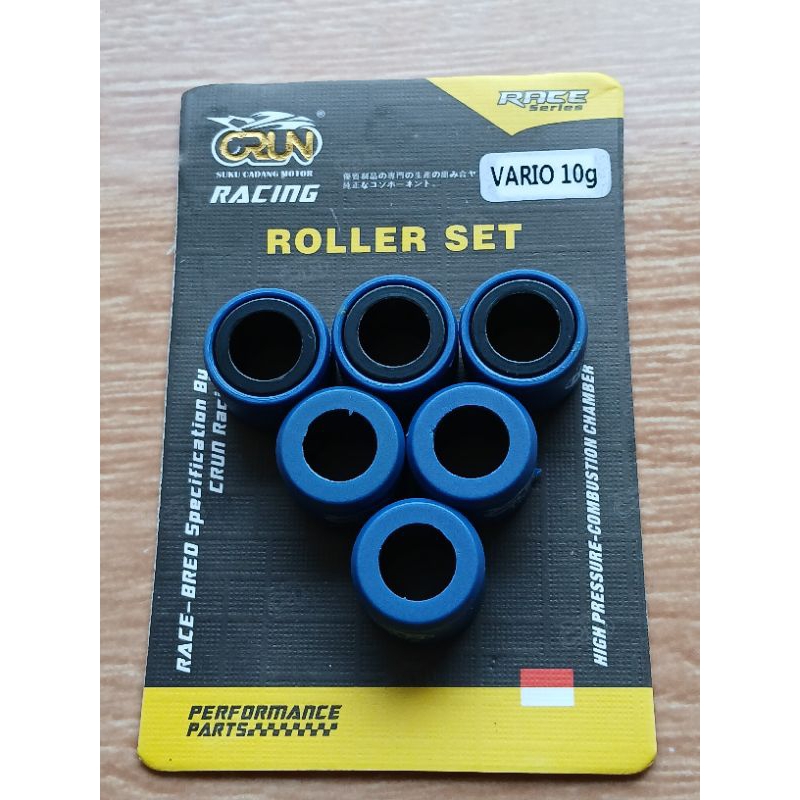 Roller Racing Crun 10 Gram Beat fi vario 110 beat pop beat esp beat street 6 Pcs