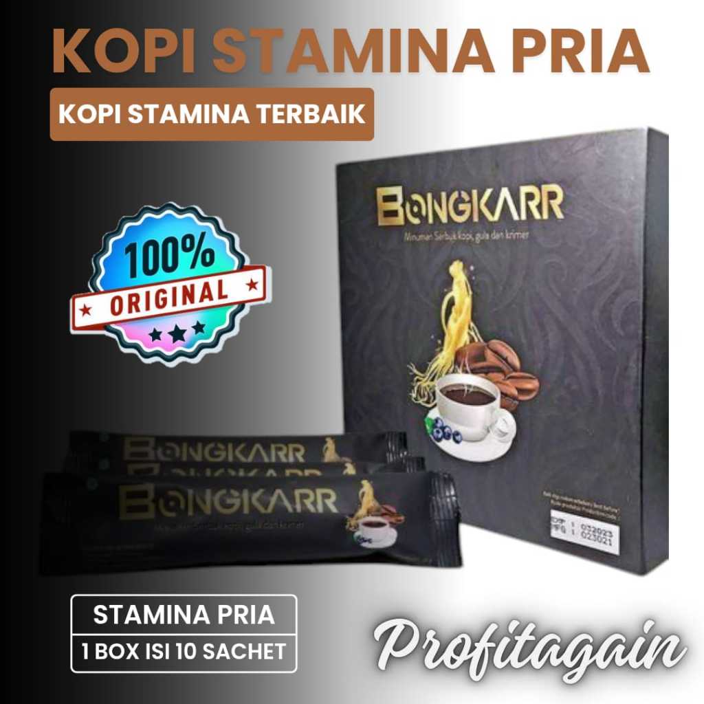 

Bongkarr Kopi Kesehatan 1 Box Isi 10 Sachet Original