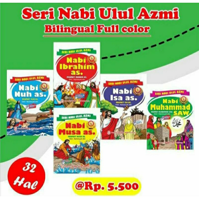 Buku cerita seri nabi Ulul Azmi