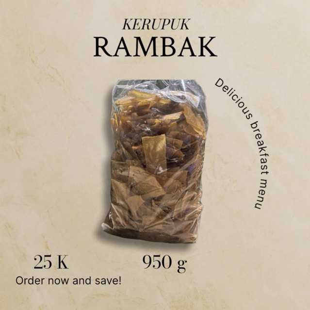 

Kerupuk Rambak Biasa 1 Kg Gurih & Renyah Kualitas A - Keripik, Pedas, Kerupuk, Cemilan, Snack, food.