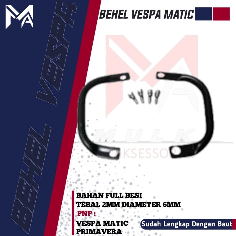BEHEL VESPA MATIC VESPA PRIMAVERA VESPA SPRINT GRAND HANDLE vespa