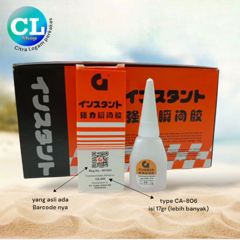 

Lem G asli power glue super lem korea tetes serbaguna
