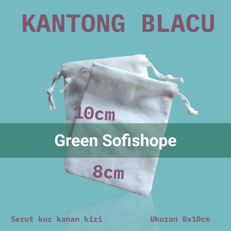 

kantong blacu ukuran 8x10cm untuk kemasan souvenir