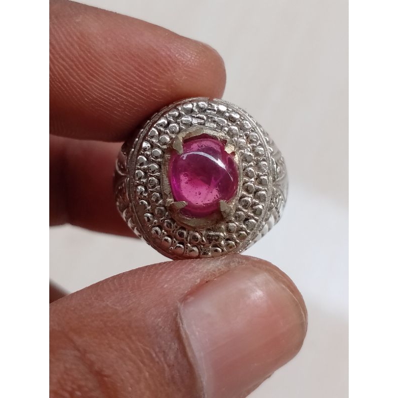 Batu Akik Merah Siem Rose Bangkok 4