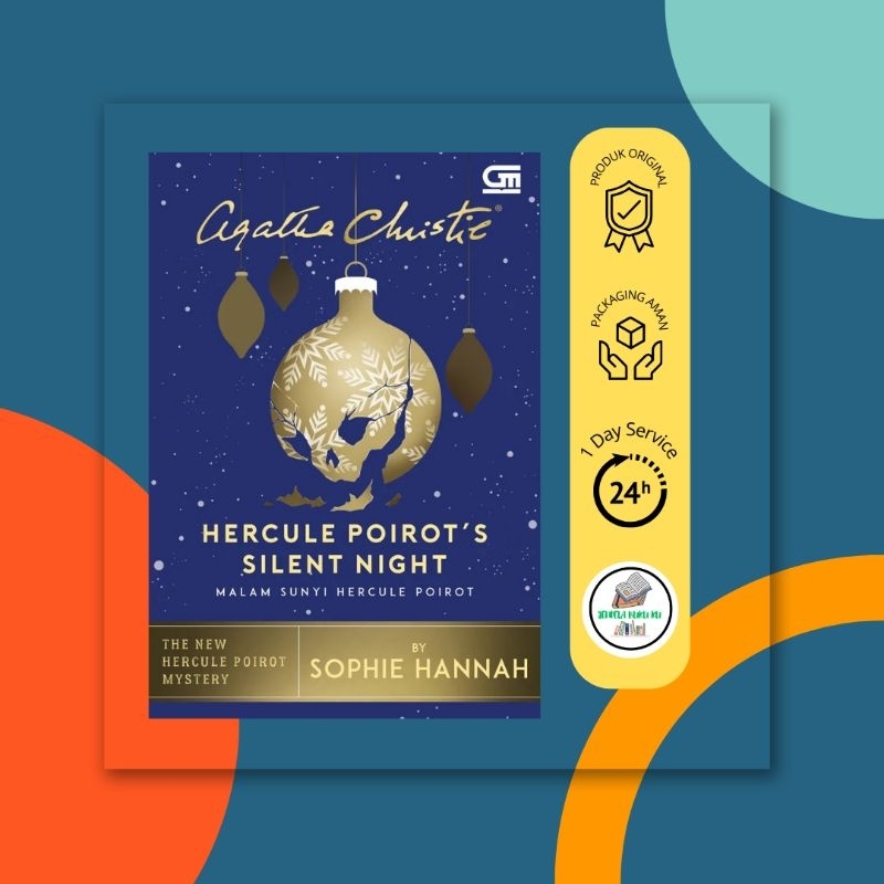 Novel Malam Sunyi Hercule Poirot (Hercule Poirot's Silent Night) Karya Sophie Hannah