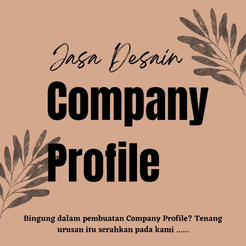 TEMPLATE CANVA - COMPANY PROFILE