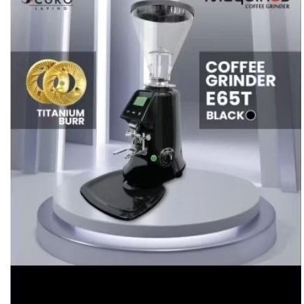 Grinder Maquinos E65 Titanium Burr