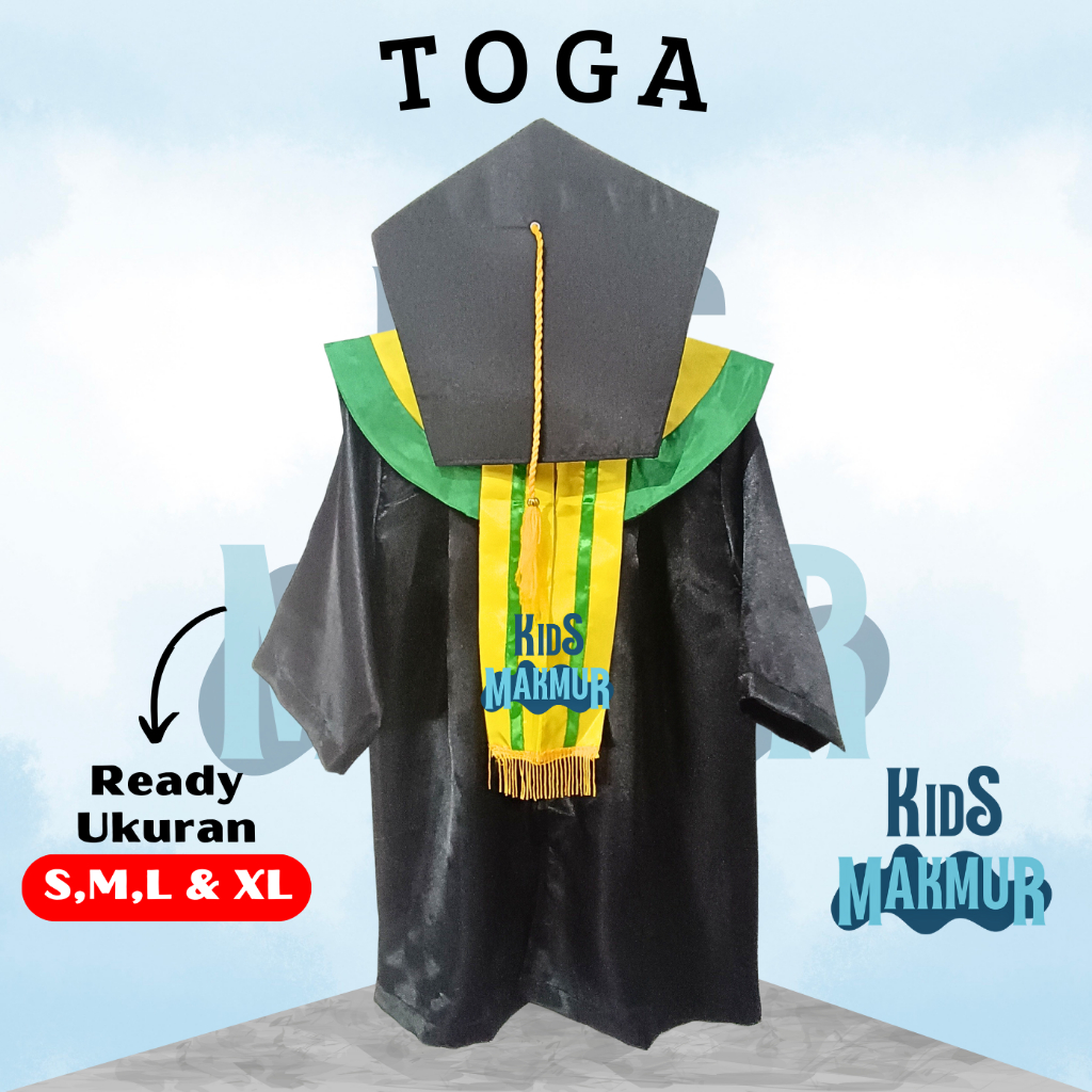 Toga anak baju wisuda anak tk seragam wisuda anak laki laki perempuan anak tk