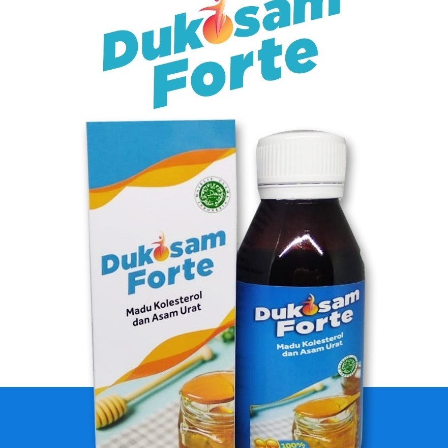 ORIGINAL DUKOSAM FORTE MADU HERBAL ALAMI PENURUN ASAM URAT KOLESTEROL