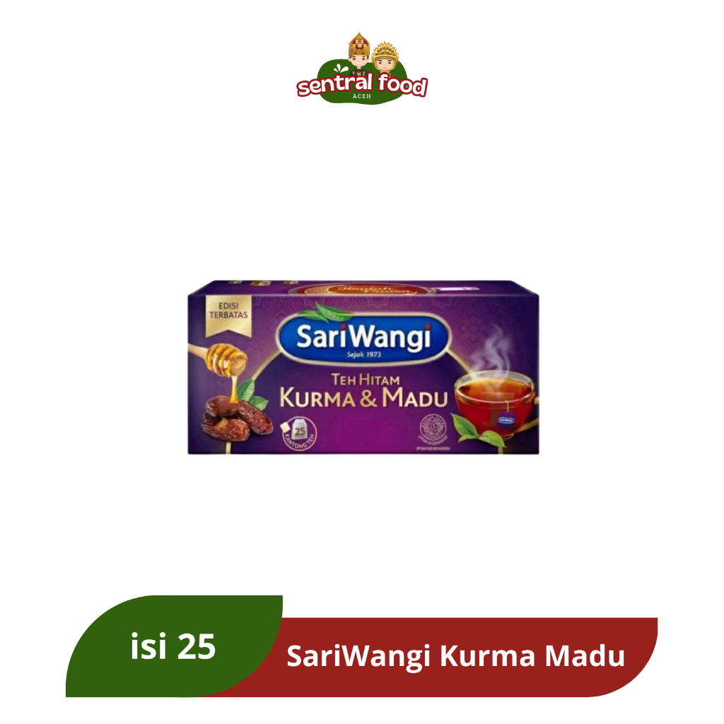 

SariWangi Teh Hitam Kurma Madu Celup Isi 25 Kantong