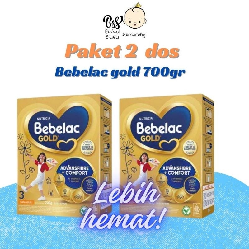 Bebelac GOLD 3 MADU VANILLA 700gr 360gr
