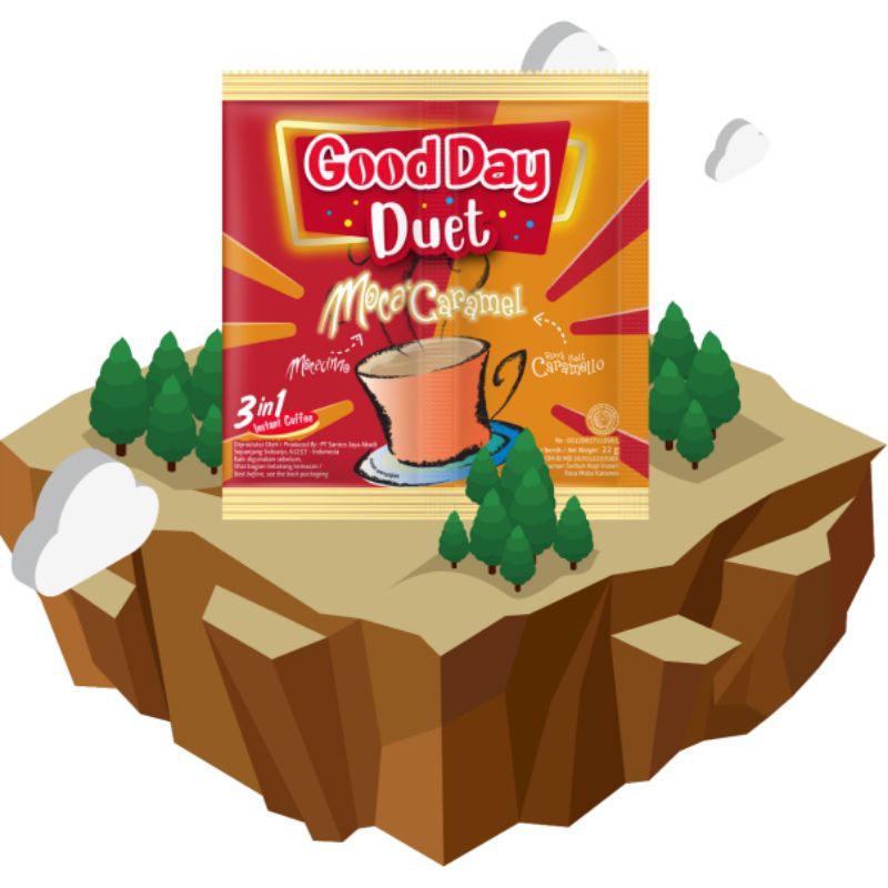

[AYOBUY.ID] GOOD DAY DUET MOCA CARAMEL 1 RENCENG (ISI 10)