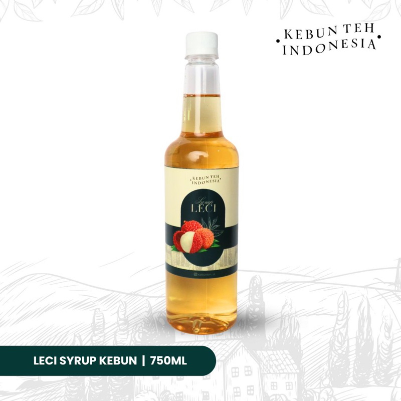 Syrup LYCHEE 750ml - Sirup Rasa LECI / Sirup Premium LECI