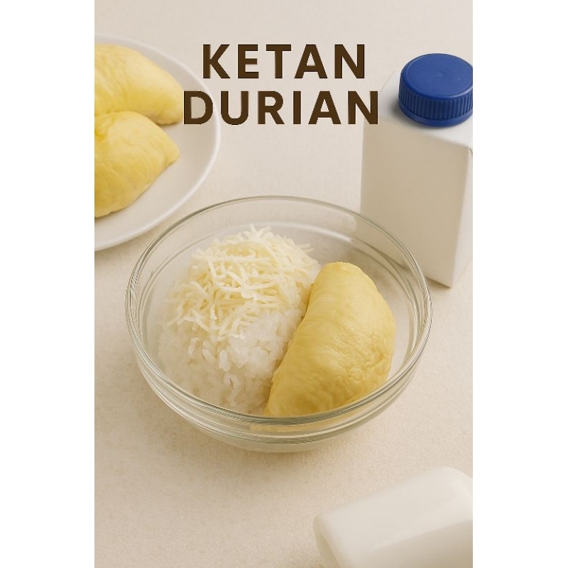 

ketan durian cup 300ml / instant