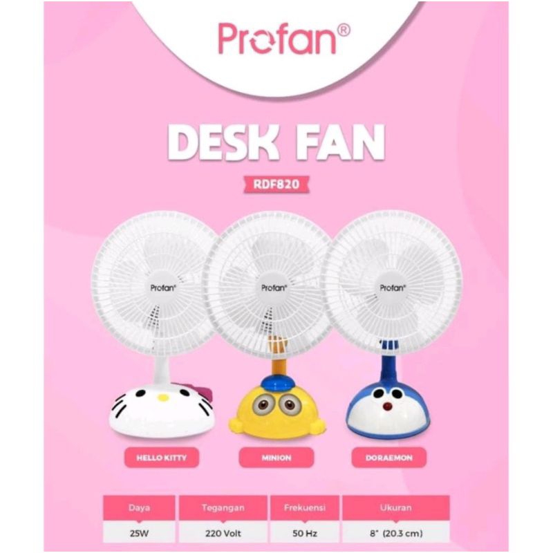Desk fan Elektron/Profan Karakter