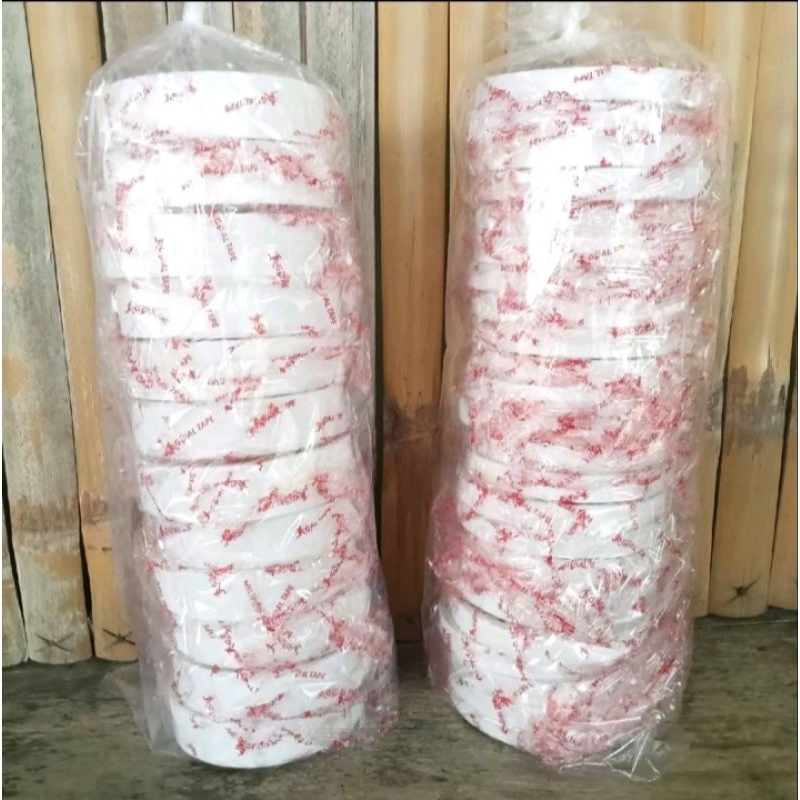 

Promo 1slop - Double tape isolasi bolak balik 12mm & 24mm/ solasi dua sisi besar kecil