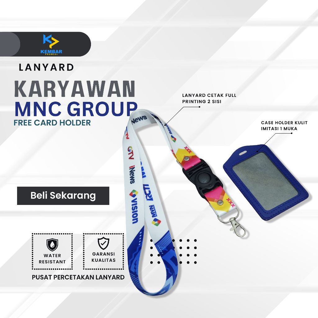 

Tali Lanyard MNC Group Free Card Holder