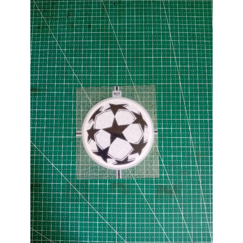 PATCH VELVET BLUDRU STARBALL UCL 2006 2007 2008