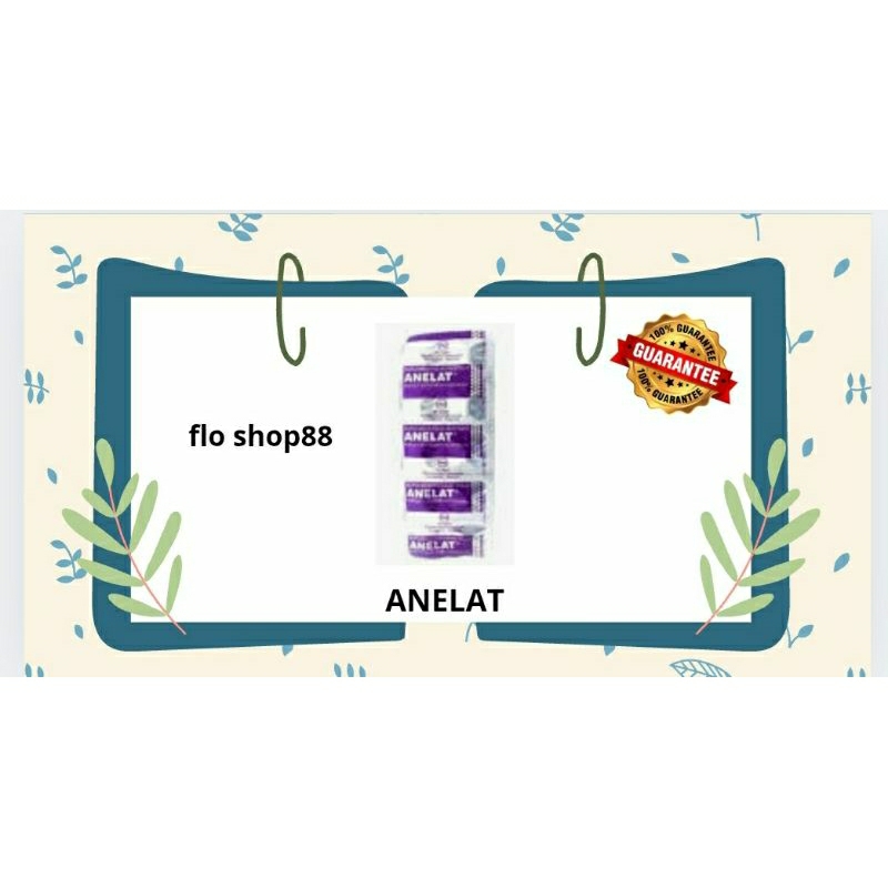 ANELAT ASAM FOLAT / ANELAT / ANELAT IBU HAMIL / ANELAT PROMIL / ANELAT TABLET