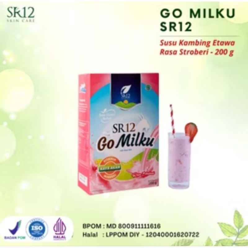 

GO MILKU SUSU KAMBING ETAWA/STRAWBERRY