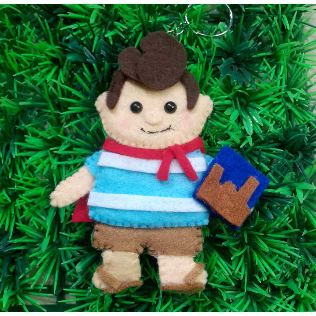 Gantungan Kunci Flanel Don Jumbo