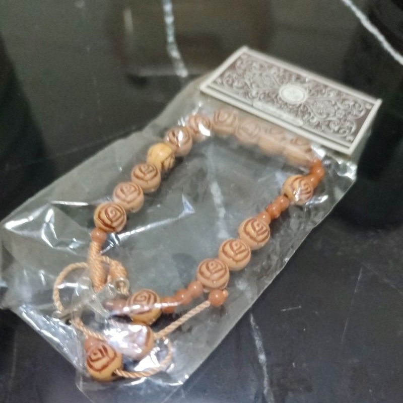GELANG ROSARIO KAYU