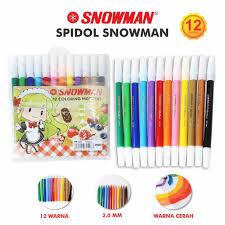 

Spidol warna Snowman 12 Warna