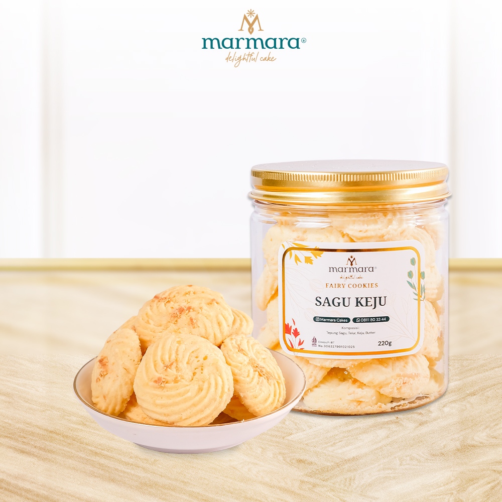 

Marmara Cakes - Mini Fairy Cookies - Sagu Keju