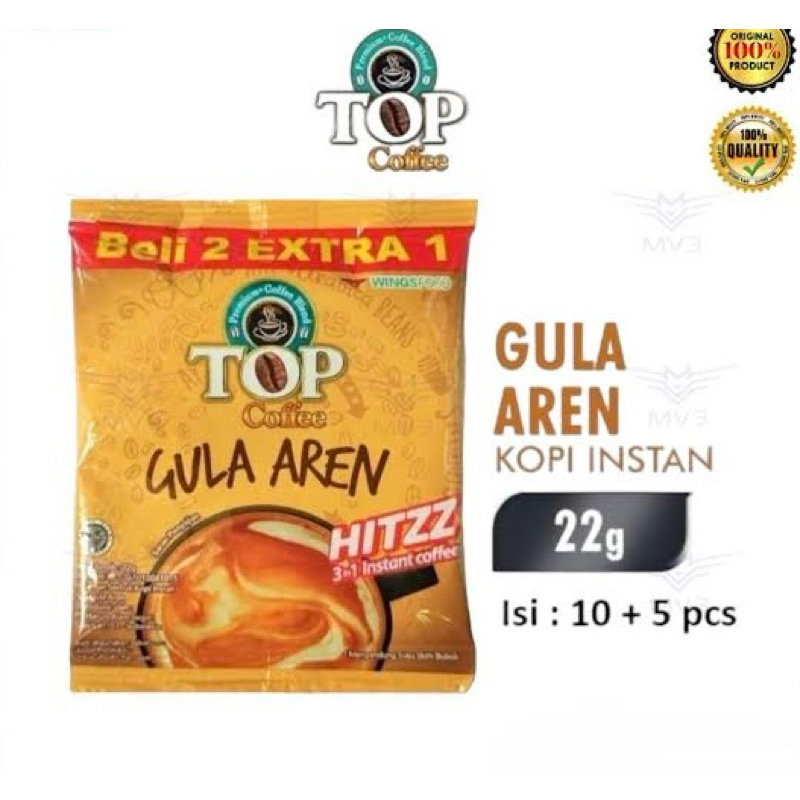

TOP COFFE GULA AREN 22gr.(1 renteng isi 15 sachet)