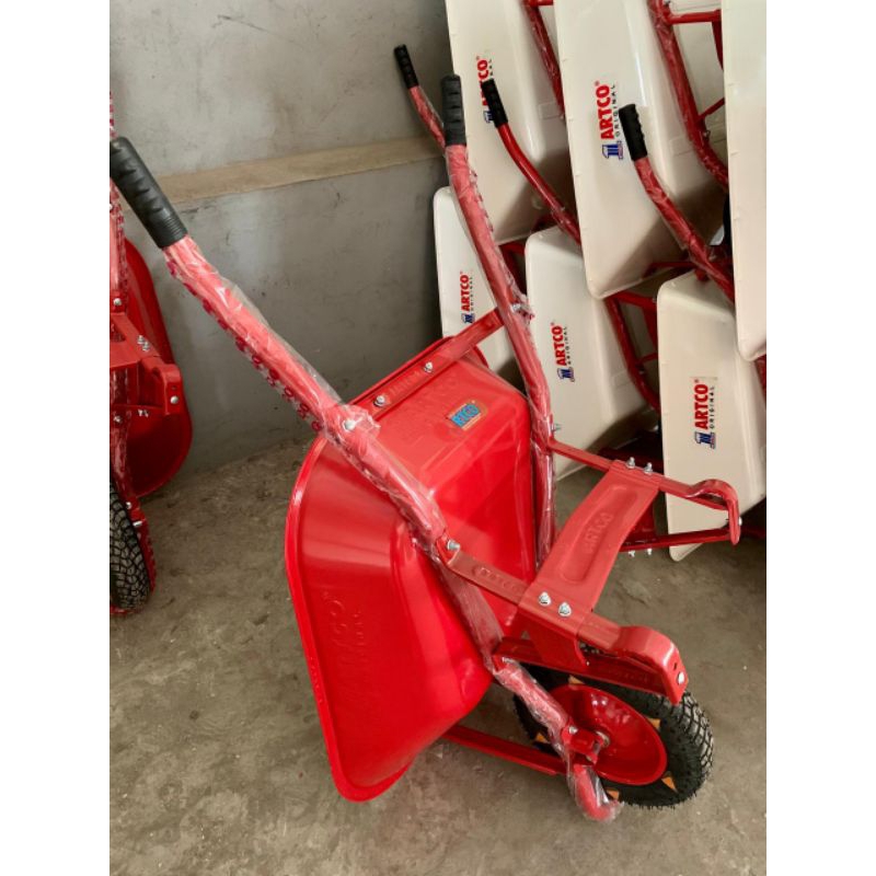 gerobak dorong/gerobak pasir/lori/angkong artco besi/fiber