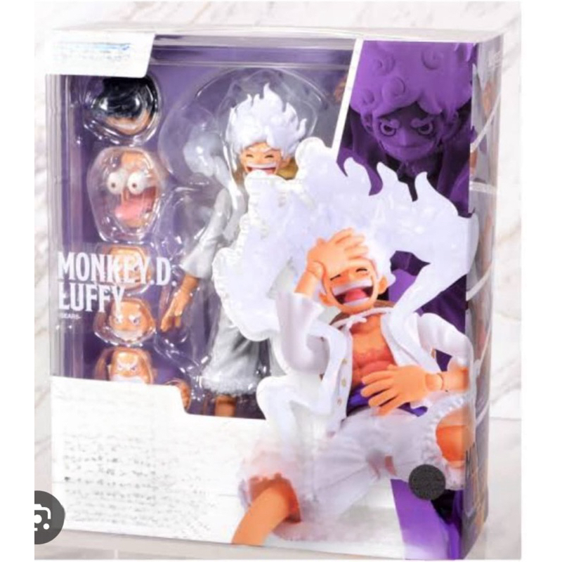 action figure shf one piece luffy gear 5