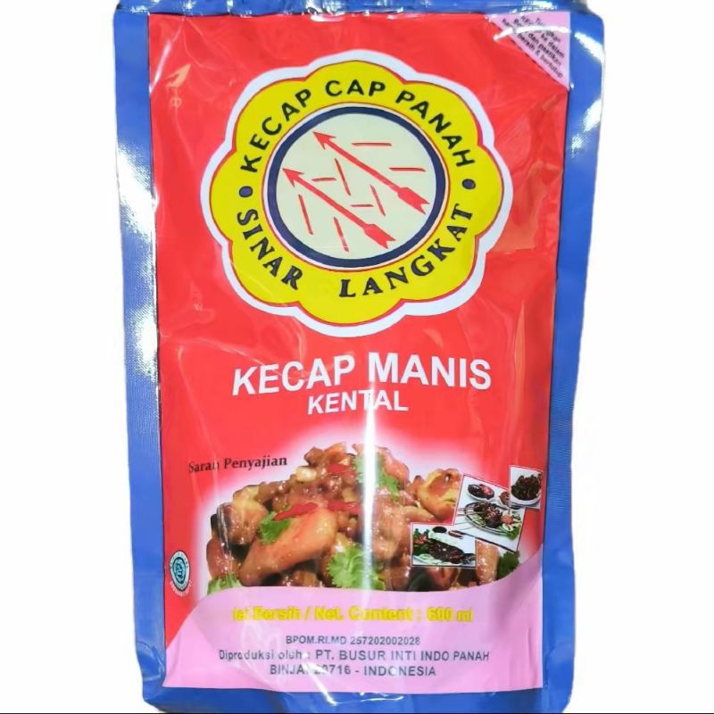 

kecap manis kental cap panah isi 600ml