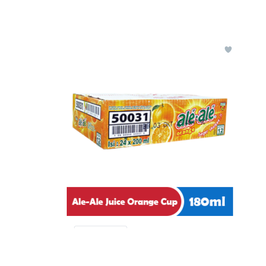 

ALE-ALE JUICE CUP 180mL