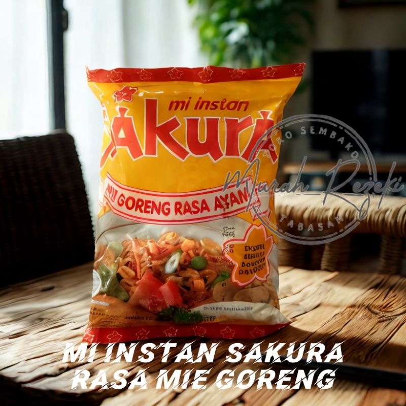 

Mie Sakura Goreng Rasa Ayam 65gr / Mi Instan Cepat Saji Halal Lezat & Bergizi