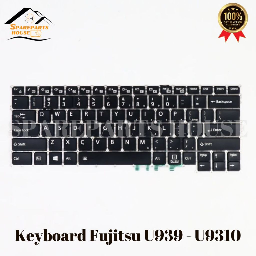 GROSIR KEYBOARD LAPTOP FUJITSU LIFEBOOK U939 U9310 SEKEN ORIGINAL | Sparepart Laptop