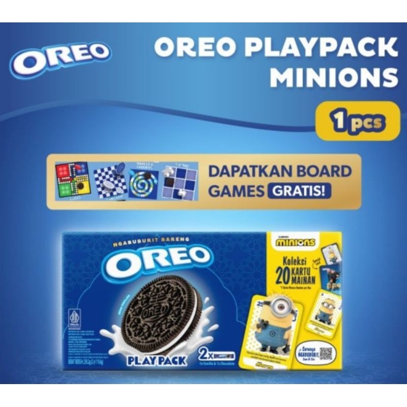

Oreo Playpack Minions & Neapolitan Dessert Treats