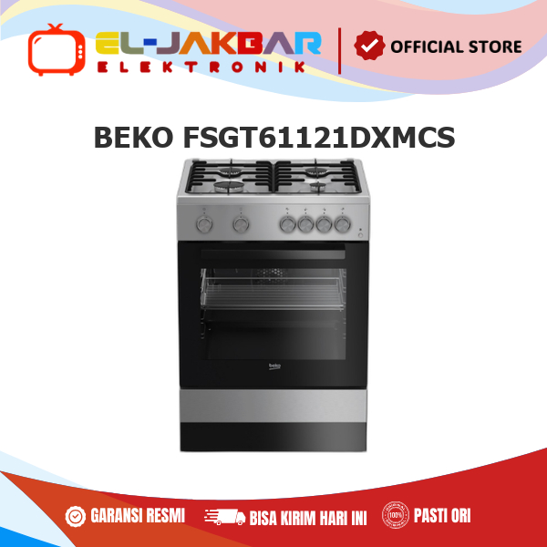 BEKO FSGT61121DXMCS FREESTANDING KOMPOR LISTRIK OVEN  FSGT61121DXMCS