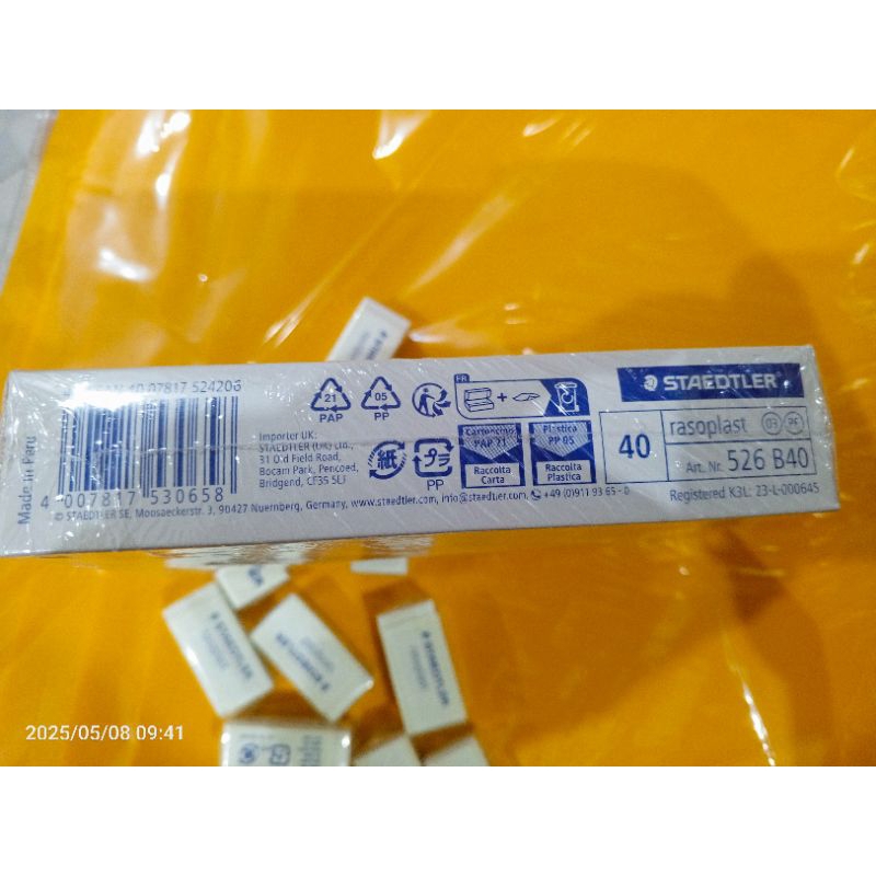 

STIP B40 KECIL STAETDLER/PENGHAPUS PENSIL @1BIJI
