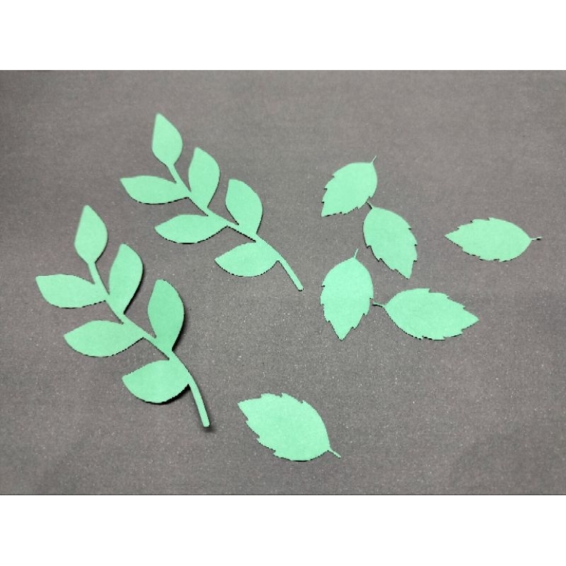 

Dekorasi Daun Scrapbook/Art Paper 1 pack (10 pcs)
