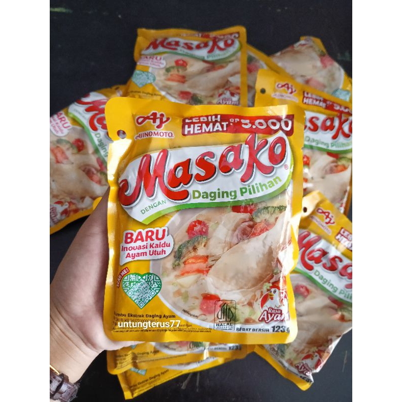 

[ Berat 123gr ] Masako Ayam/Kaldu Ayam