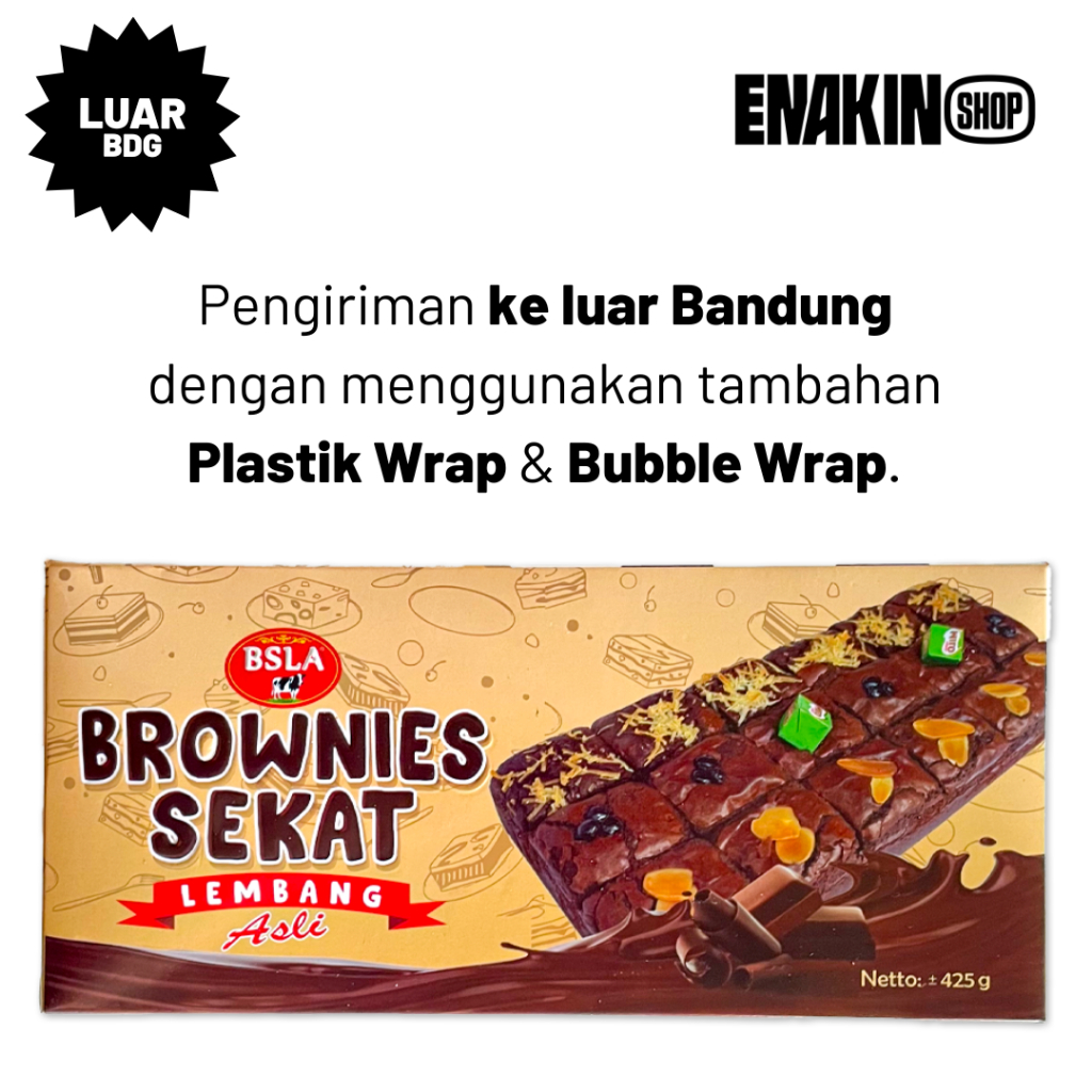 

NOB Brownies Sekat Lembang Asli