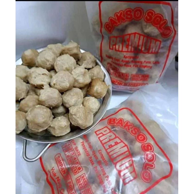 

Bakso Solo Premium isi 40 Pcs By Yuk Ning Group