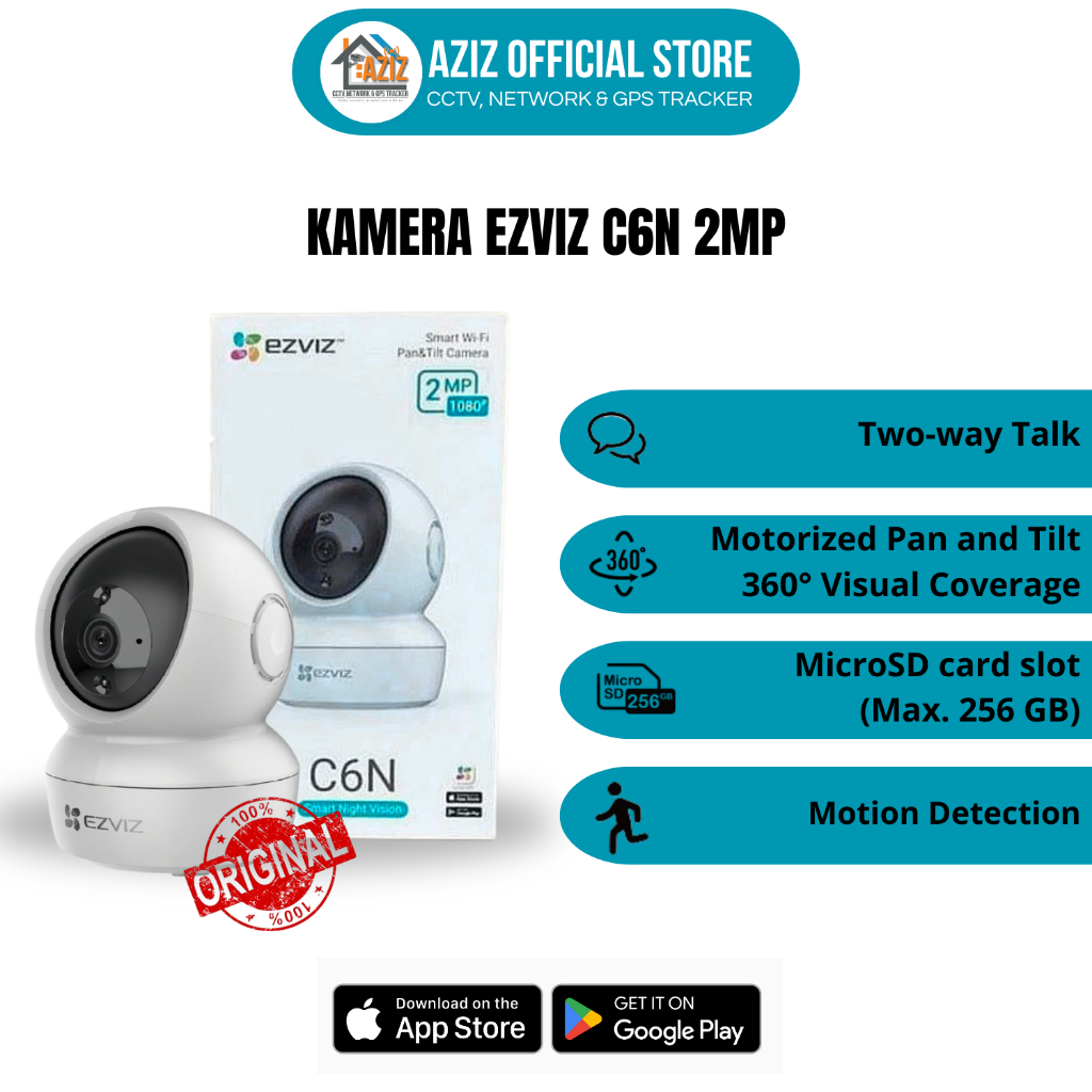 KAMERA CCTV EZVIZ C6N | WIRELESS CAMERA