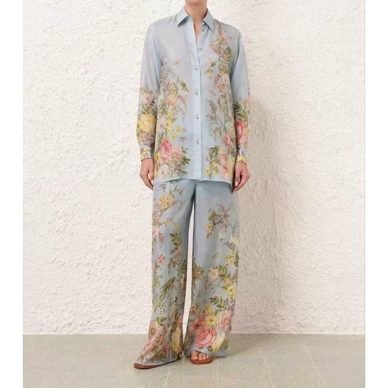 One set cottok silk import setelan wanita