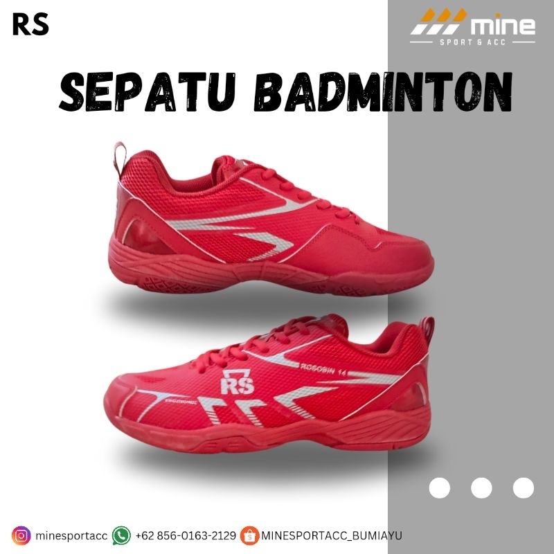 SEPATU BADMINTON RS ROSOBIN 14