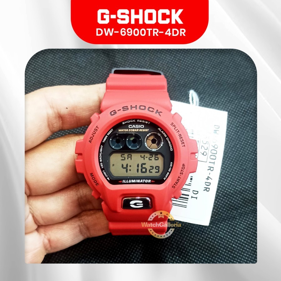 Jam Tangan Pria Casio G-Shock DW-6900TR-4D DW-6900TR DW-6900TR-4DR Original Resmi